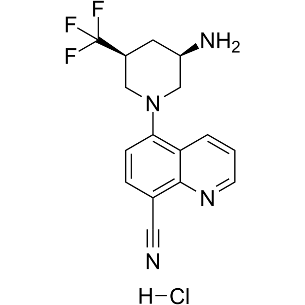 Enpatoran hydrochloride Structure